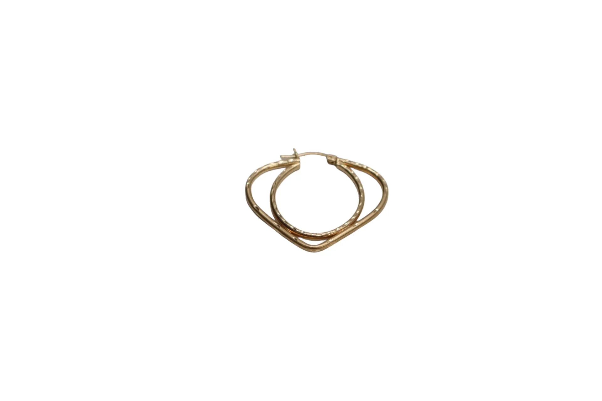 14K Yellow Gold Fancy Earrings (3.3 Grams)