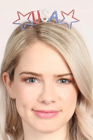 71475 - Usa With Stars Headband
