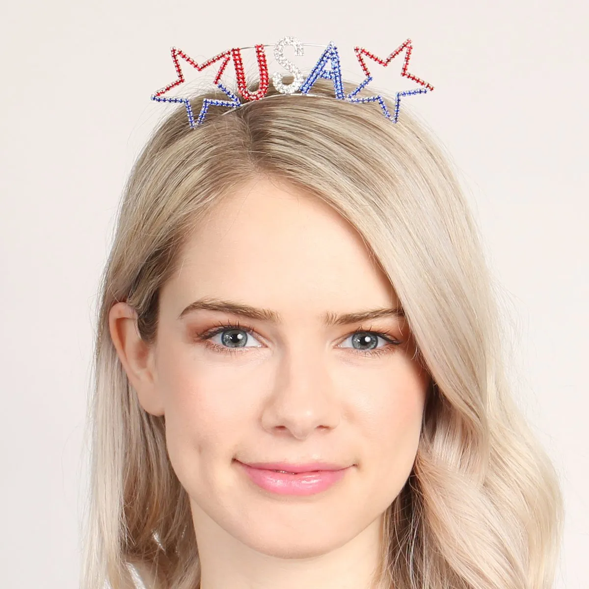 71475 - Usa With Stars Headband