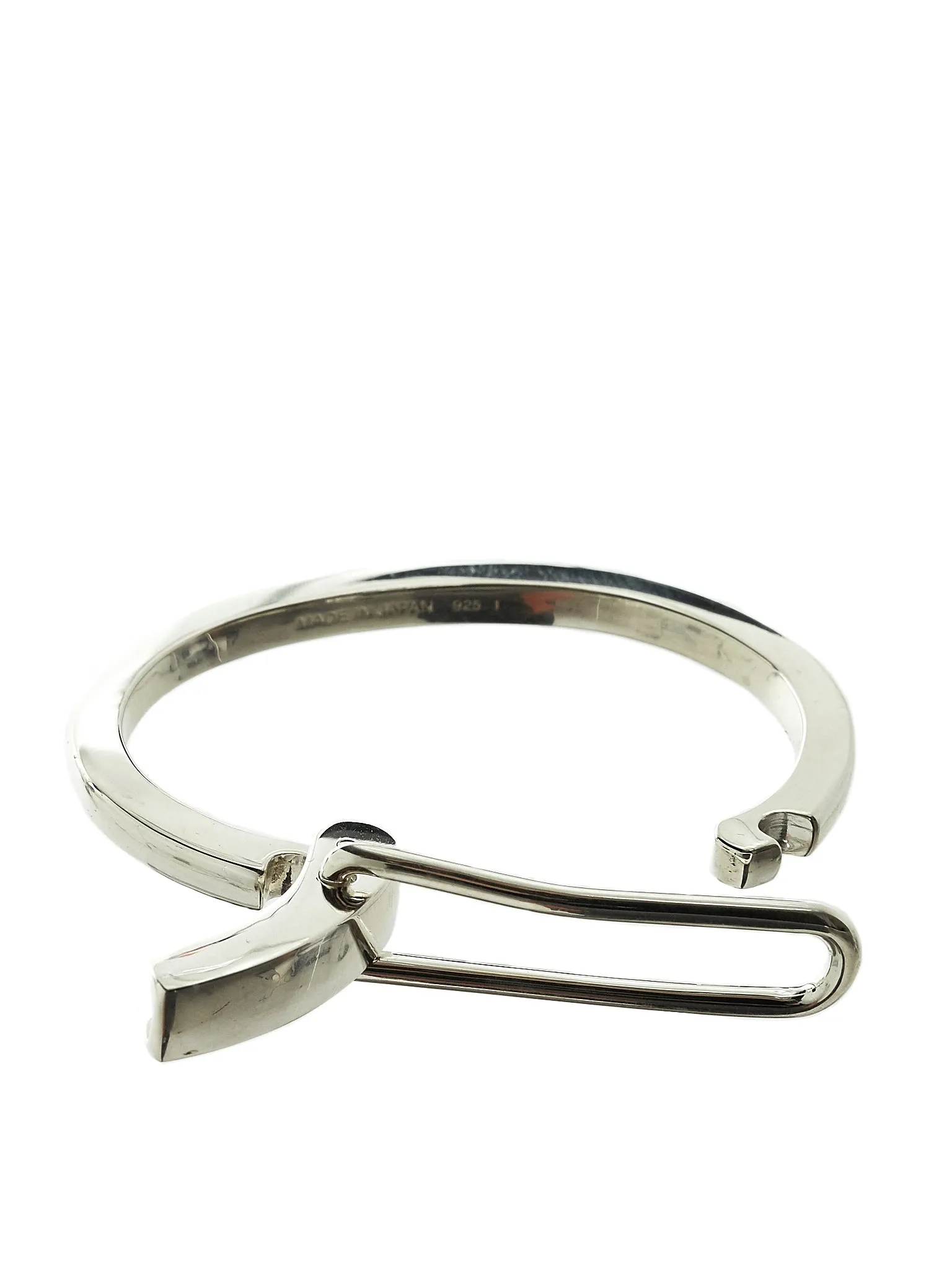 Carabiner Bangle (AMBBGL565-SILVER)