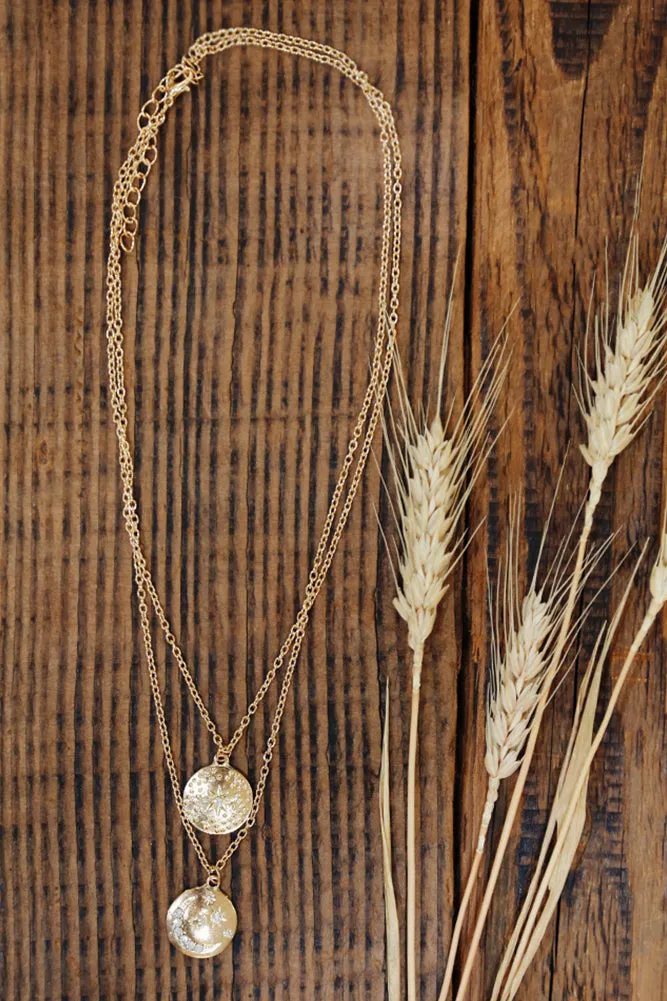 Celestial Necklace Gold