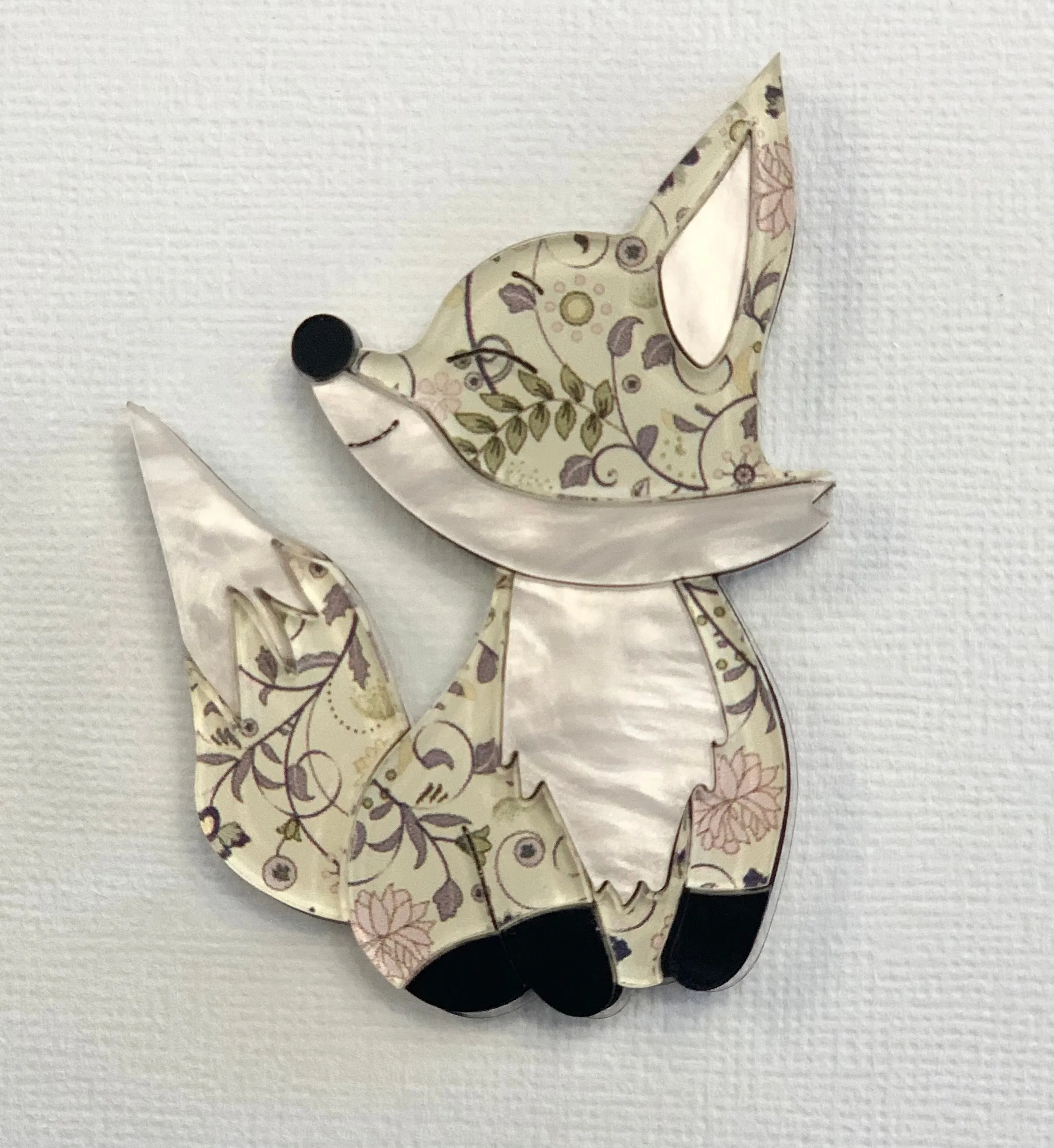 Edward the fox 🦊 - Brooch - Set of 4