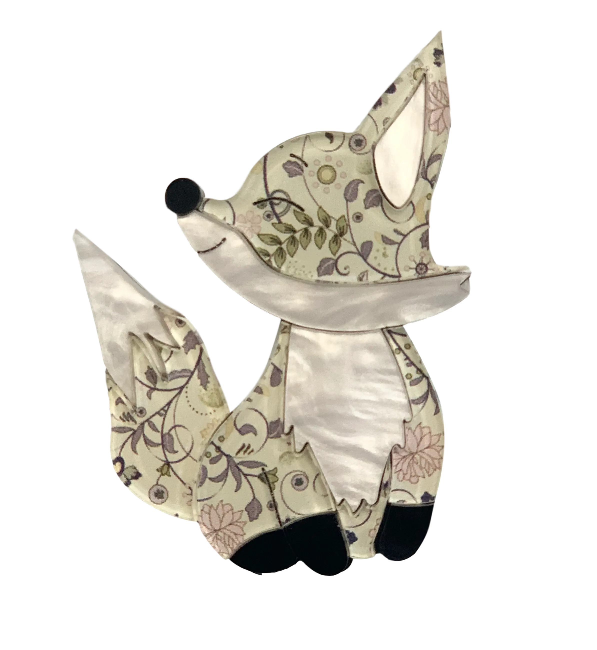 Edward the fox 🦊 - Brooch - Set of 4
