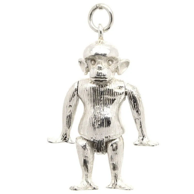 Gold Ape Monkey Charm