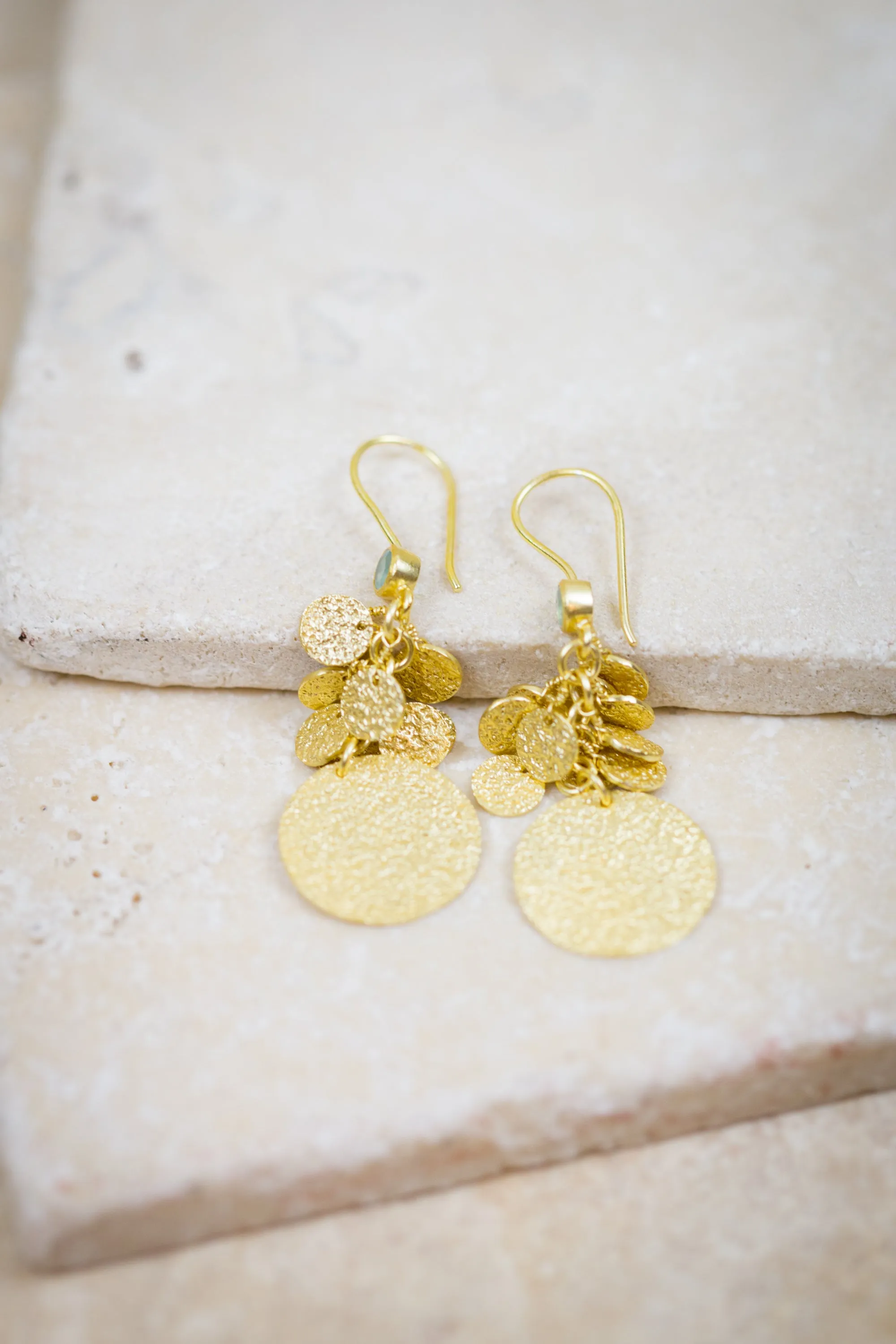 Gold-coin Earrings