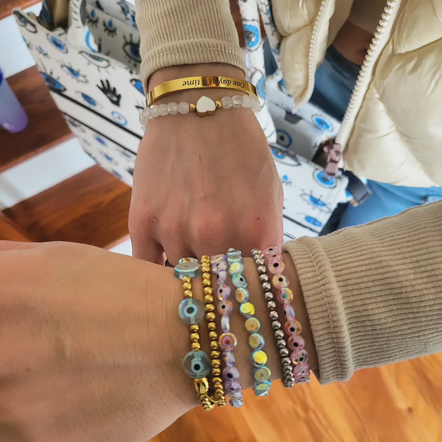 Jem evil eye stack