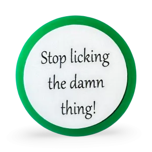 Lick- brooch