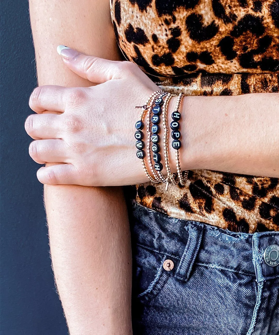 LOVE Beaded Bracelet