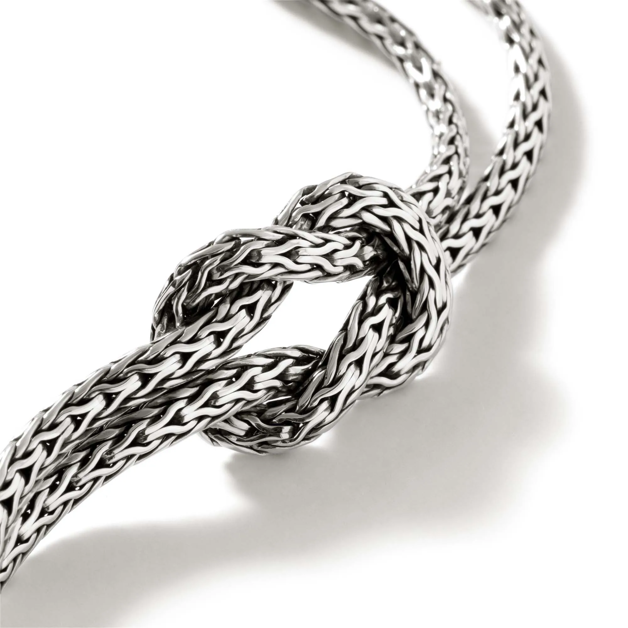 Love Know Silver 7mm Slim Chain Bracelet Sz M by John Hardy