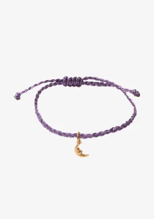 MOON METALLIC BRACELET PURPLE