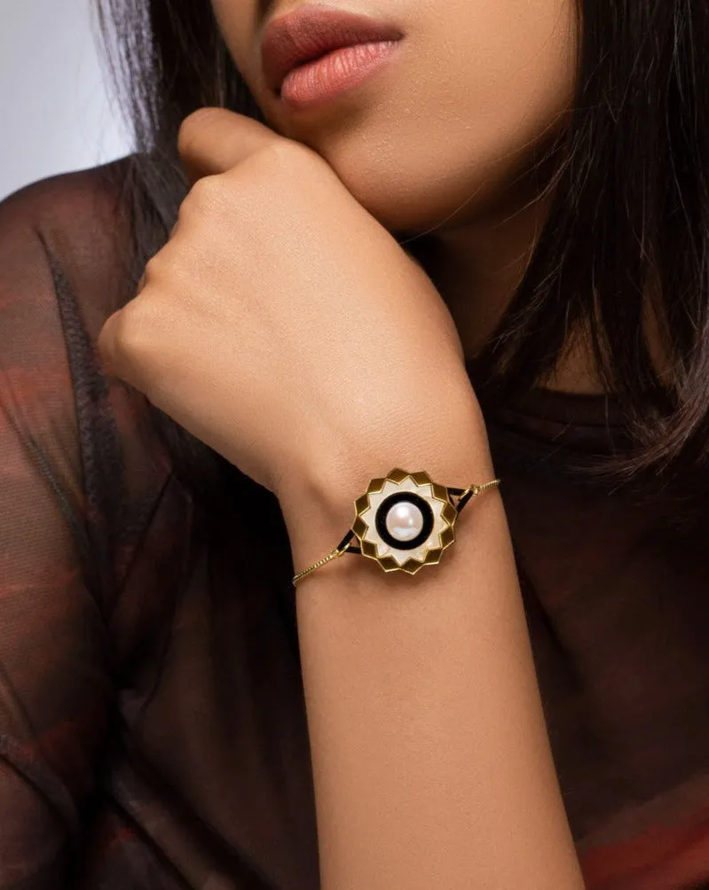MOP Studded Bracelete