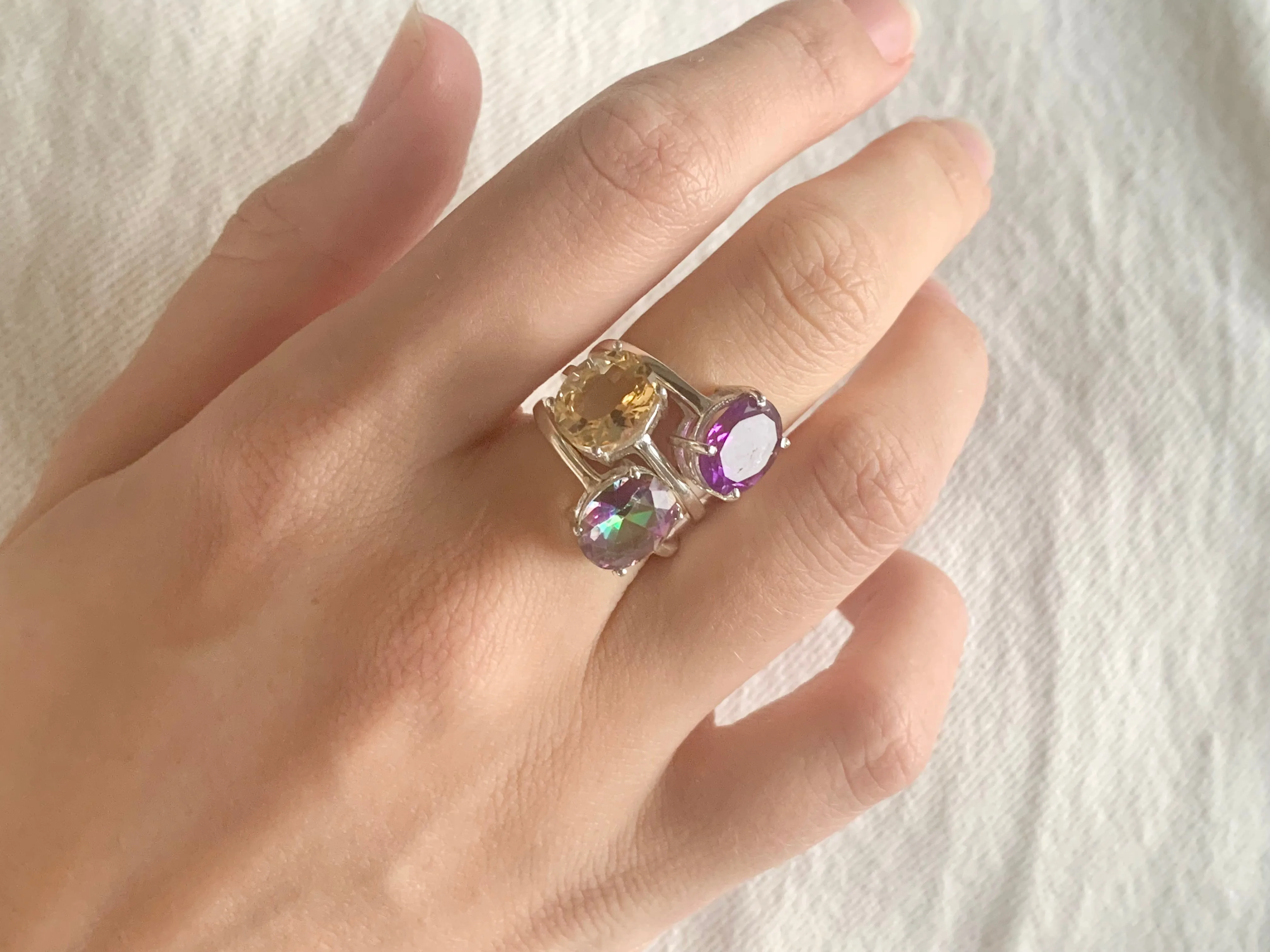 Mystic Topaz Sanaa Ring