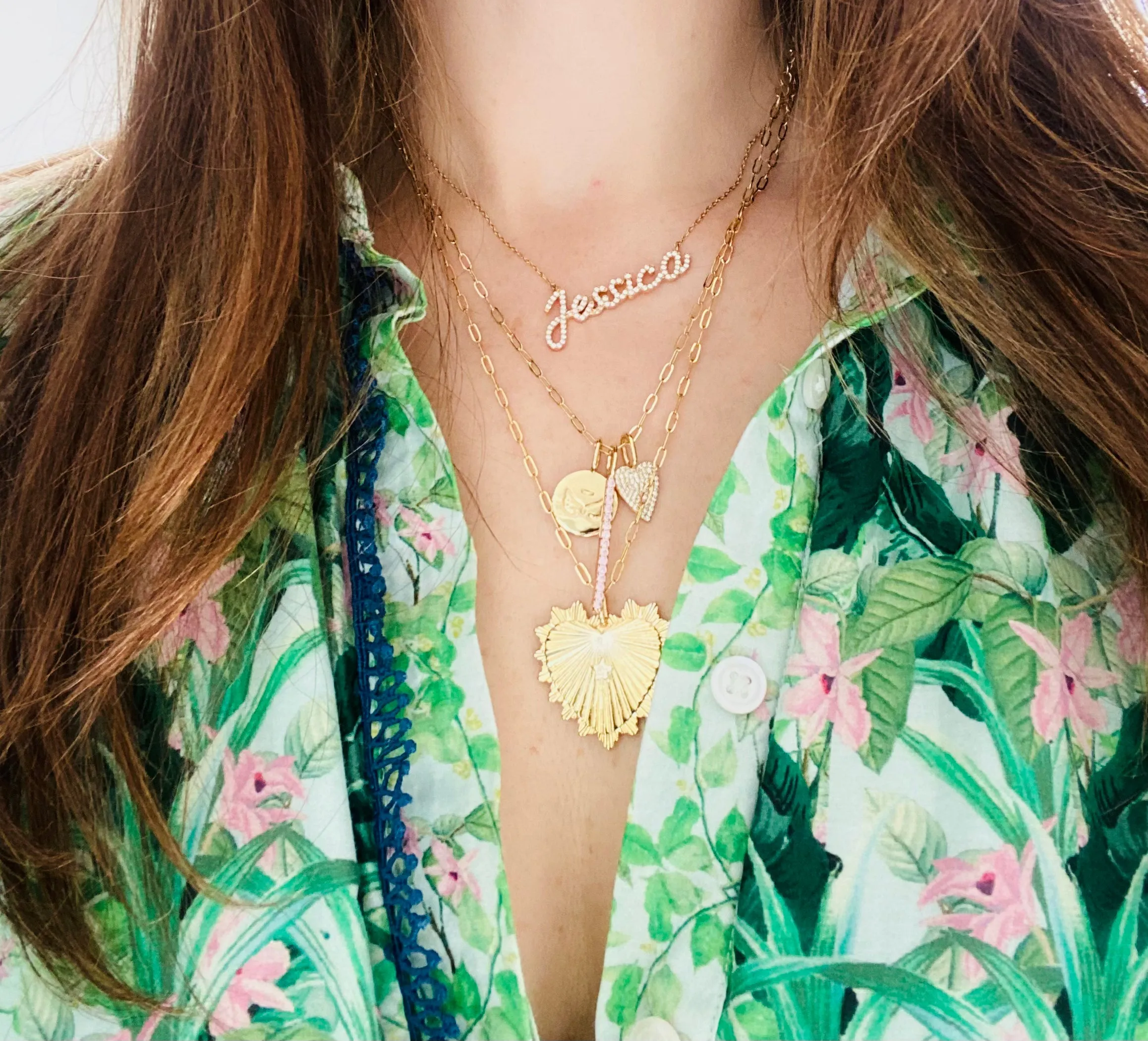 Newport Heart Charm