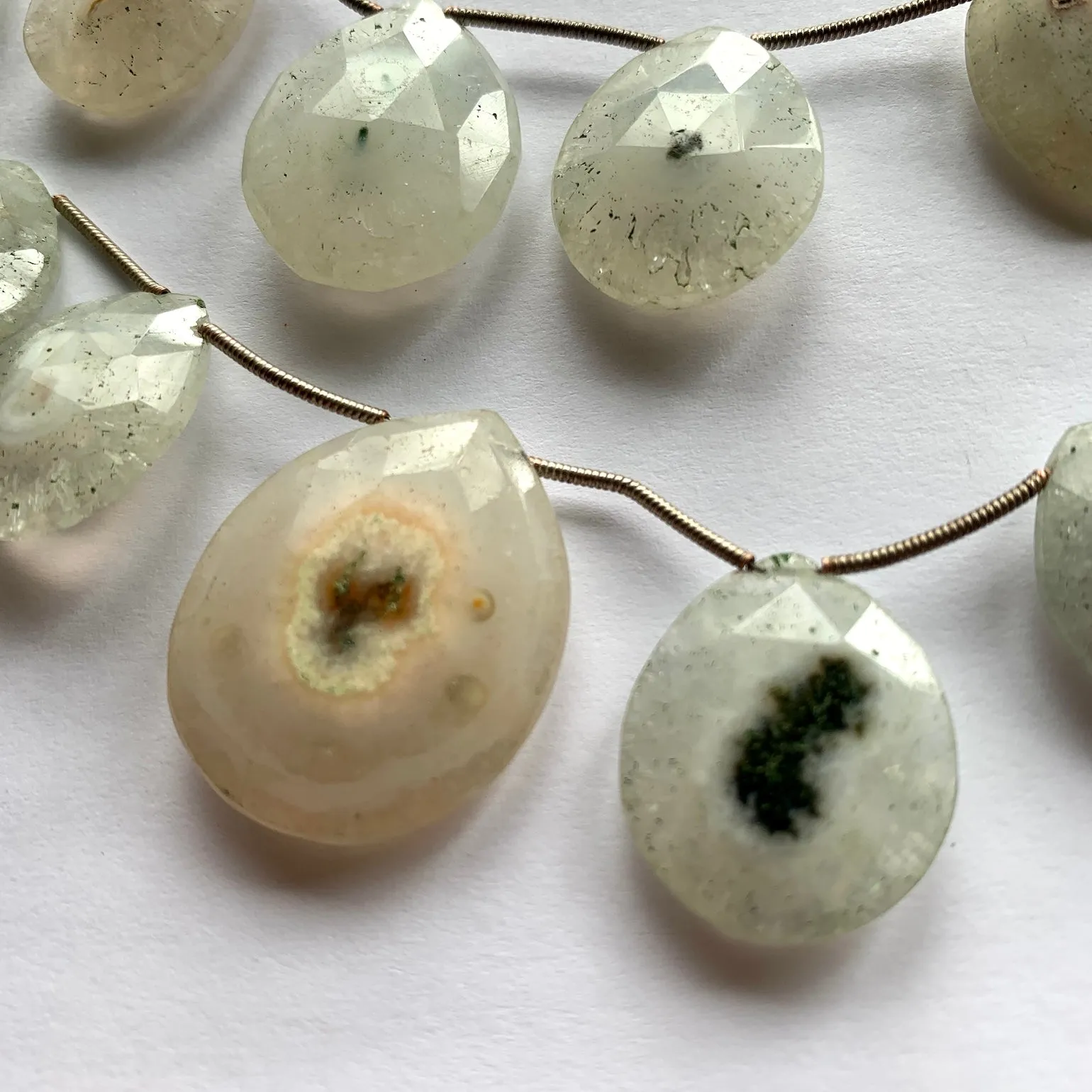 Solar Quartz Briolettes