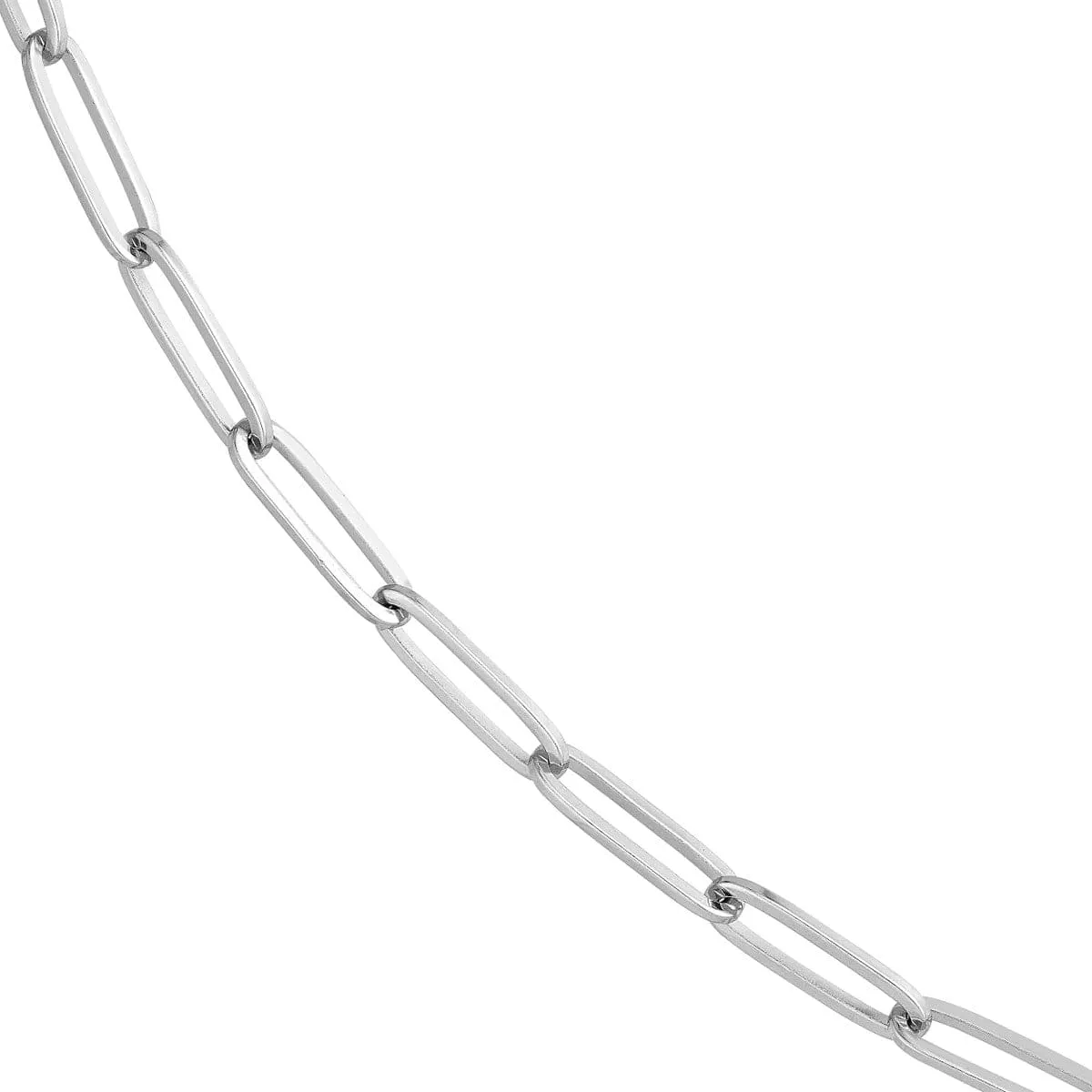 Sterling Silver Paperclip Bracelet