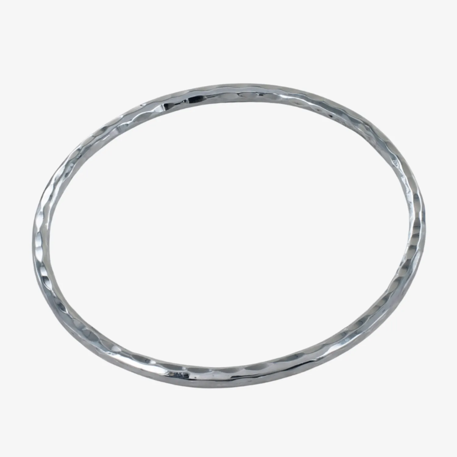 Textured Sterling Silver Alice Bangle