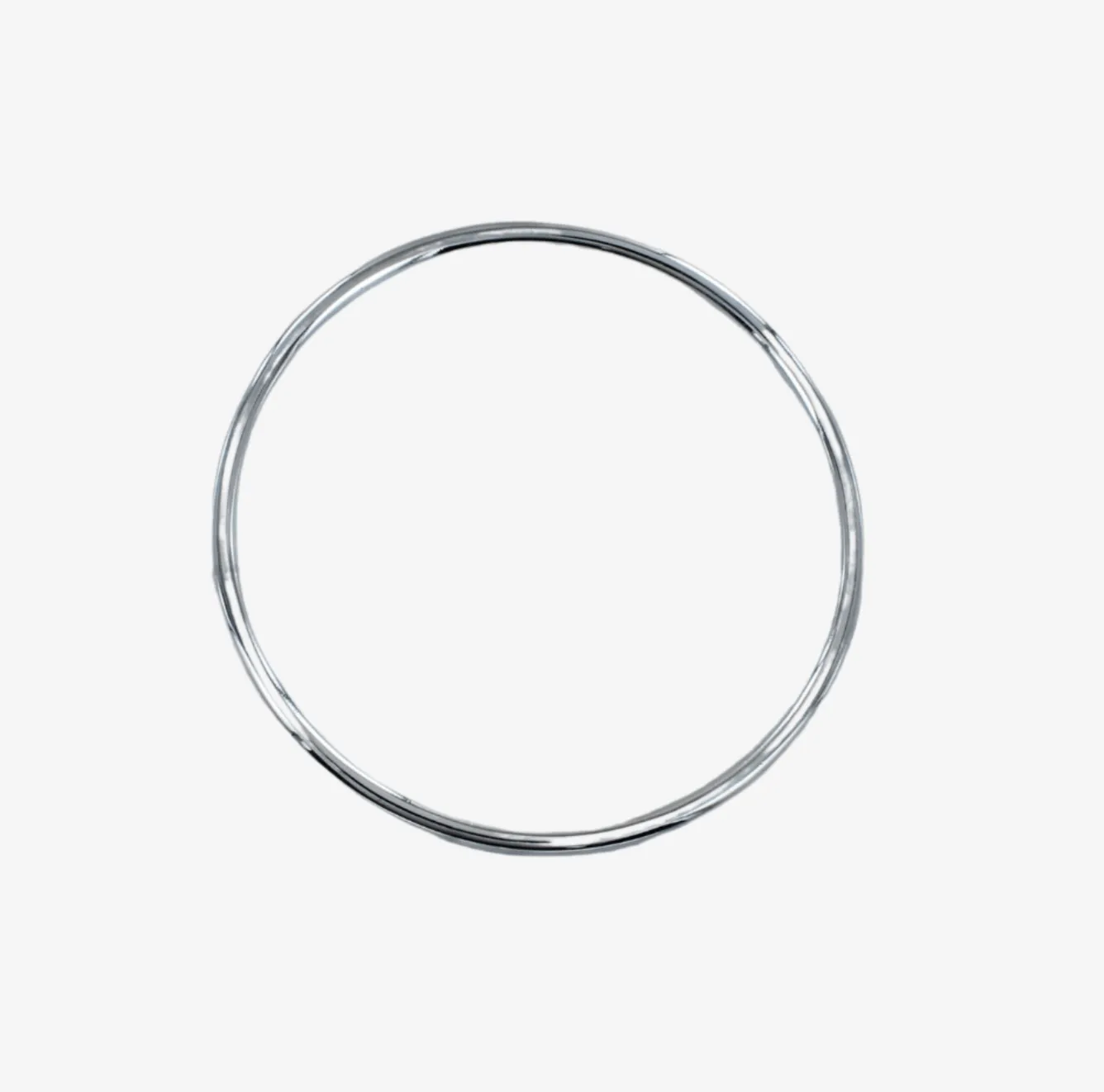 Textured Sterling Silver Alice Bangle