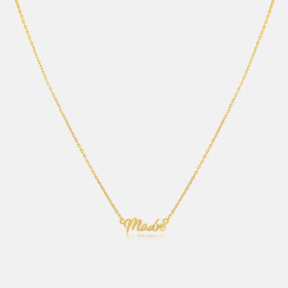 Women's Vermeil Madre Necklace